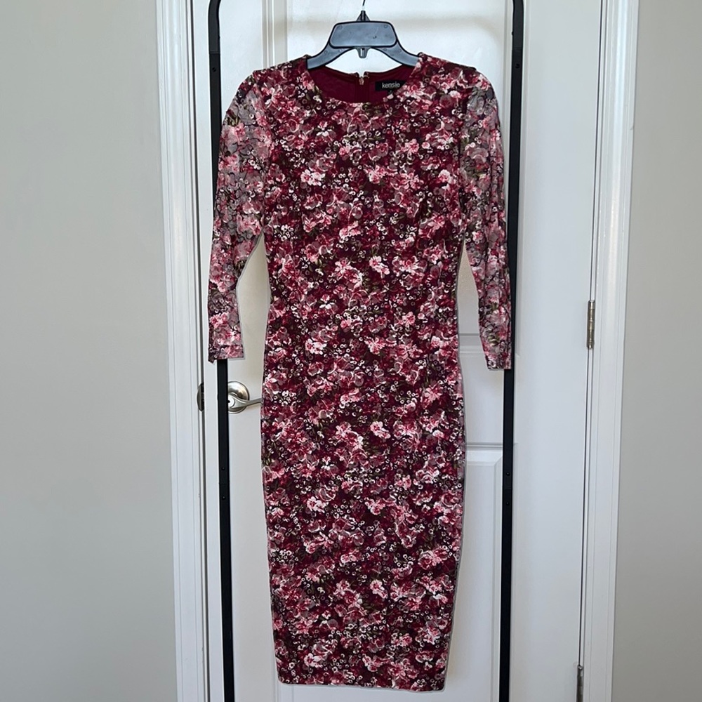 Kensie Form Fitting Dress 4